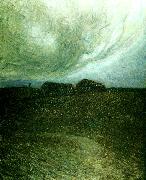 Eugene Jansson molning luft France oil painting artist